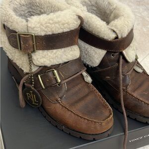 Ralph Lauren zacha booties 7.5
